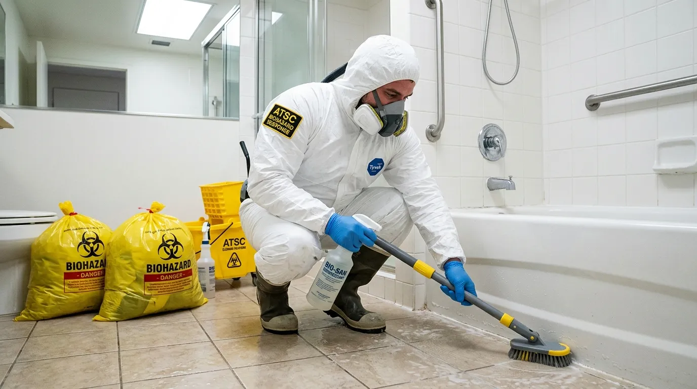 Decontamination equipment deployed for Blood Cleanup in Harlingen